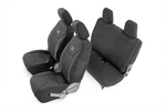 Rough Country Front/rear Seat Covers Black For 07-10 Jeep Jk 2DR 91005. Fixed Price $228.82.