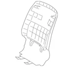 Genuine Toyota Seat Back Panel 71705-07071-C0. Fixed Price $135.91.