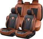 Florich Leather Seat Covers, Brown&black. Fixed Price $246.03.