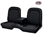 1964 &1965 Mustang Convertible Bench Seat Upholstery Black Front/rear In Stock!!. Fixed Price $643.57.