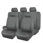 Flying Banner Universal Car Seat Covers Full Set Rear Split Auto Suv Gray Deluxe. Fixed Price $29.99.
