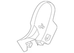 Genuine Ford Seat Trim Panel F1EZ-5862186-CB. Fixed Price $71.45.