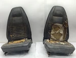 1970 Mopar Body Bucket Seats Tracks Metal Hinge Covers Cuda Dodge Challenger. Fixed Price $1999.99.