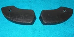 1964 1/2 Mustang Fastback Coupe Convertible Orig Lh + Rh Black Seat Hinge Covers. Fixed Price $99.00.