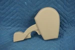 Lexus LX570 Front Passenger Seat Inner Side Shield Cover 2013-2020 Ivory Oem. Fixed Price $18.00.