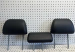 2009-2013 Subaru Forester Rear 2ND Row Headrests Set Black Leather Oem. Fixed Price $96.99.