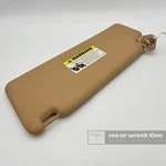 2007-2010 Bmw X3 E83 Passenger Right Sun Visor Beige Tan Oem 51163428228 Sag. Fixed Price $34.99.
