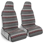 Bdk Hippie Car Covers For Front Seats Black Aztec Print Auto Truck Suv. Fixed Price $22.90.