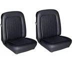 Front Bucket Seat Upholstery 1968 Mustang Coupe Black Made By Tmi. Fixed Price $473.37.