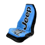 Seat Armour Towel 2 Go Front Car Cover For Jeep Wrangler - Blue Terry Cloth. Fixed Price $39.95.