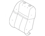 Genuine Nissan Seat Back Pad 89657-6MD1A. Fixed Price $626.12.