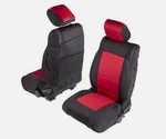 Smittybilt 47830 Neoprene Seat Covers Black/red Front Wrangler Jk 07-08. Fixed Price $64.99.