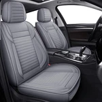 Lingvido Car Seat Covers, Breathable And Waterproof Faux Full Set, Gray. Fixed Price $189.77.