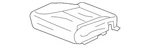 Genuine Honda Cushion Cover 81131-SCV-L02ZC. Fixed Price $469.55.