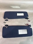 02-08 Bmw E65 E66 Series 745I 750I 750LI Sun Visors Shades Left & Right Black. Fixed Price $95.00.