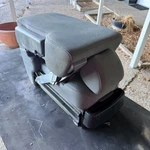 2011 Ford F150 Front Center Jump Seat Folding Gray Cloth Oem Single Cab. Fixed Price $221.13.