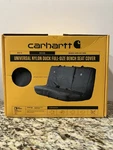 Carhartt Universal Nylon Duck Canvas Automotive Bench Seat Covers Durable RS1435. Fixed Price $134.25.