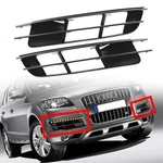 For Audi Q7 Standard 2007-2009 Front Bumper Lower Fog Light Grille Covers. Fixed Price $48.81.