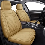 Universal Car Suv Truck Faux Leather Driver Front Seat Covers Beige New. Fixed Price $79.92.