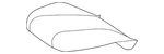 Genuine Mercedes-benz Cushion Cover 167-910-95-14-9D88. Fixed Price $124.97.