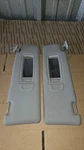 07-13 Oem Bmw E70 X5M Front Left Right Interior Sun Visor Grey Pair Set. Fixed Price $90.00.