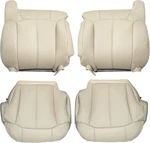 Priprilod Light Tan 522 922 Leather Driver Passenger Bottom Top For 99-02. Fixed Price $99.00.