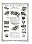 1917 J. P. Gordon Columbus Oh Seat Covers Tops Radiator & Engine Robes. Fixed Price $19.95.