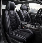 Oasis Auto Sport Honeycomb Seat Covers Black & Gray Upgrade - Luxury Suv/truck. Fixed Price $75.00.