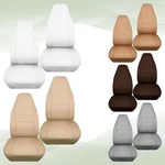 Front Set Car Seat Covers Fits Fiat 124 Spider Roadster 2017 To 2020 Nice Colors. Fixed Price $79.99.
