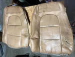 Cover For Back. Saab 900 Up To 1987. Either Front Seat. Tan Leather. Fixed Price $59.95.