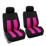 Fh Group Striking Striped Car Seat Covers - Universal Fit, Front Set, Pink. Fixed Price $38.99.