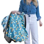 Bebe Au Lait Classic Muslin Car Seat -perfect Baby Covers For .... Fixed Price $55.33.