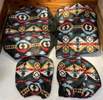 Bdk Cuzco Indian Pattern Sideless Front Seat Covers For Suv Car Truck SC-546. Fixed Price $15.88.