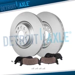 Front Disc Rotors Brake Pads For Audi A3 Quattro S3 Volkswagen Golf Gti Jetta. Fixed Price $119.89.