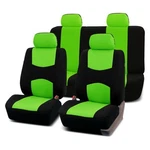 Fh Group CIFB050114GREEN Flat Cloth 1ST & 2ND Row Black Seat Covers. Fixed Price $34.87.