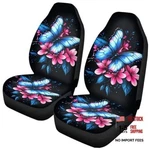 Anti-slip Car Front Seat Cover Set Of 2 All Weather Driver Floral Turtle. Fixed Price $38.62.