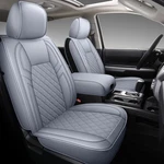 Seat Covers Toyota Tundra 2007-2021 Leather Full Set Gray SCSF06 Coverado Auto. Fixed Price $259.99.