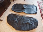 1980-89 Lincoln Town Car Rear Seat Cover Upper Lower Black Leather Nos New. Fixed Price $210.00.