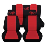 Front And Rear Seat Covers Fits 2008 2010 Ford Mustang Coupe Sto. Fixed Price $165.59.