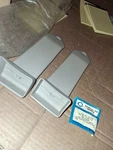 Mopar Nos Seat Belt Covers 1964 65 66 67 Barracuda Dart Fury Polara Etc.. Fixed Price $60.00.