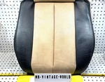 Mercedes 02 R170 Slk Front Driver Seat Leather Chrarcoal Beige Tone Cover. Fixed Price $139.39.