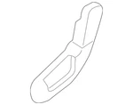 Genuine Nissan Seat Frame Trim Panel 88455-3JA0A. Fixed Price $107.61.
