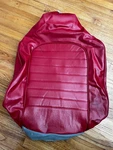 1959 Corvette C1 Red Seat Cover Driver Side Back - Al Knoch Used. Fixed Price $74.99.