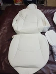 Maysoo Tesla Model 3 Front Seat Covers White Car. Fixed Price $85.99.
