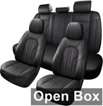 Mingbron Full Set, Faux Leather, Universal Car Seat Covers, Black. Fixed Price $78.69.