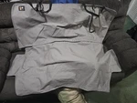 Weathertech DE9011GY Bench Rear Seat Cover Animal Protector Gray Medium Highback. Fixed Price $50.00.