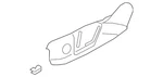 Genuine Volkswagen Side Cover 17A-881-313-A-82V. Fixed Price $129.32.