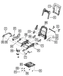 Genuine Mopar Seat Riser Shield Right Front 1UN84HL9AA. Fixed Price $41.93.