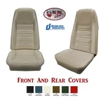 Front & Rear Seat Upholstery Covers 1970 Mustang Standard By Distinctive Ind.. Fixed Price $543.70.
