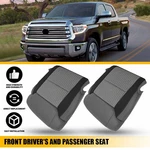 For 2014-2021 Toyota Tundra Front Lh Rh Bottom Cloth Seat Covers Black & Gray 2X. Fixed Price $113.99.